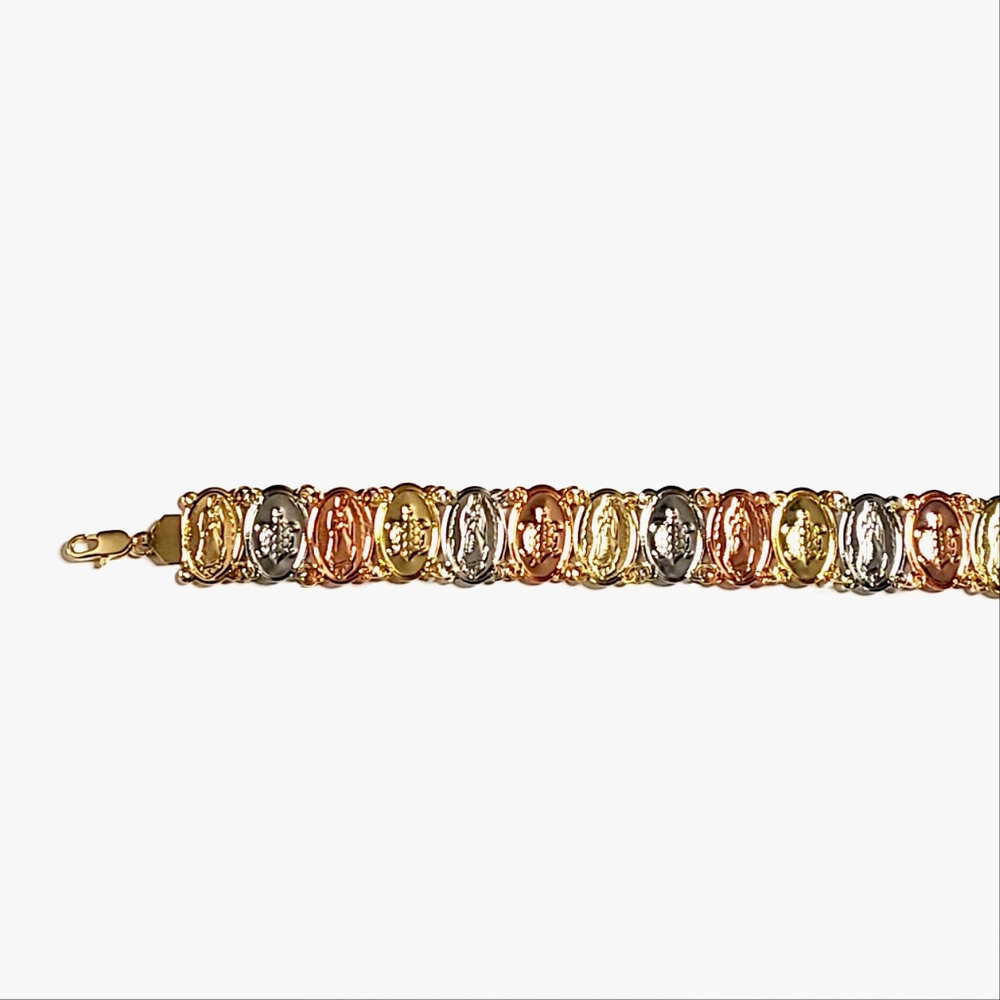 Brand New Tricolor Goldplated Bracelet